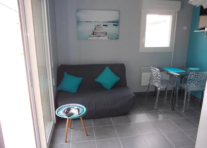 T2 Avec Piscine Lägenhet Tarnos