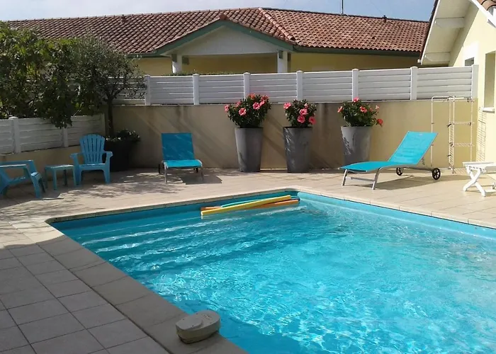 T2 Avec Piscine Lägenhet Tarnos